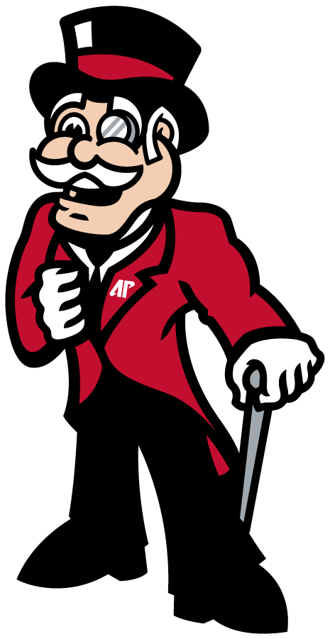 Austin Peay Governors 2015-Pres Mascot Logo v4 diy iron on heat transfer